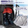 RESVIN Snowboard Boot Large Capacity 55L Ski Boot 1680D Nylon Waterproof Ski Bag for Snowboards Accessories Backpack/Ski Bag, Backpack, Helmets,