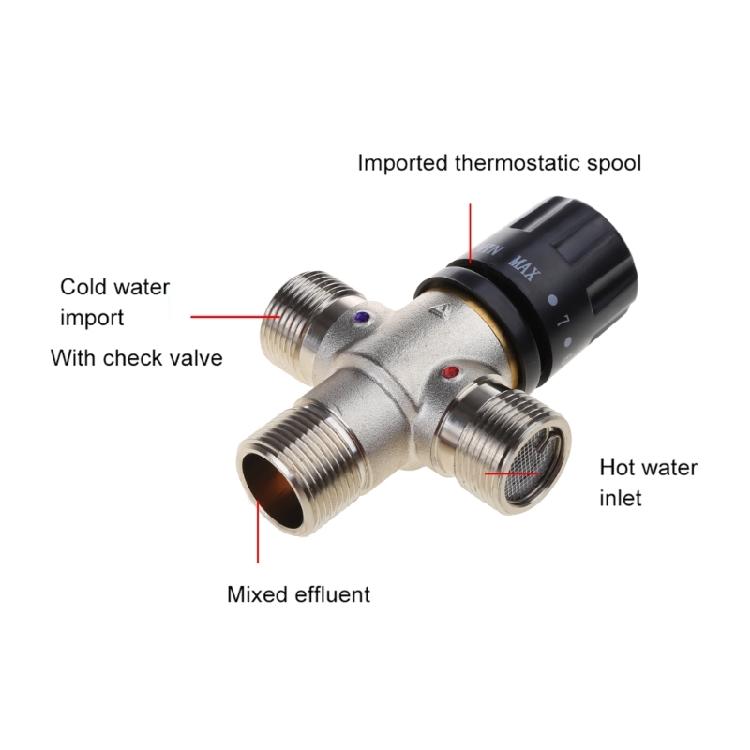 Brass Thermostatic Hot Cold Mixing for Valve Thermostatic Mixing for Valve for S