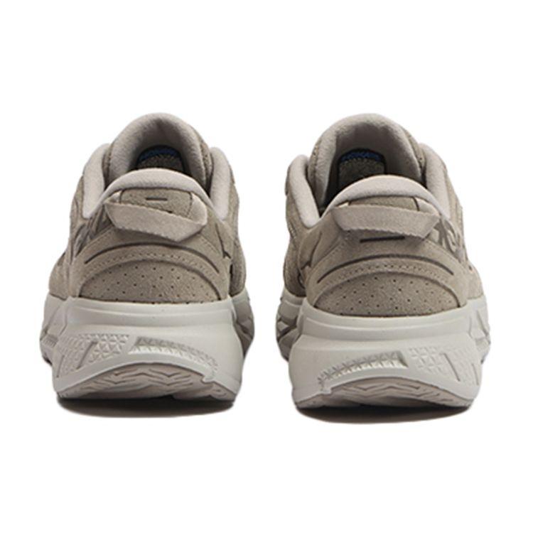 HOKA Clifton L Suede Simply Taupe Unisex Sneakers Brown Pumice-Stone 1122571-STPST