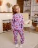 Girls’ Cotton Pajama Set – Long Sleeve Top & Pants, Gentle On Skin, Demi-season, 6076-024-7 HC