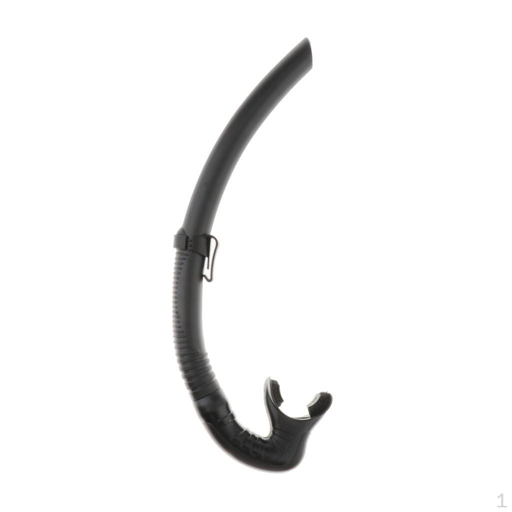 Snorkel Silicone Mouthpiece Breathing Tube Buckle