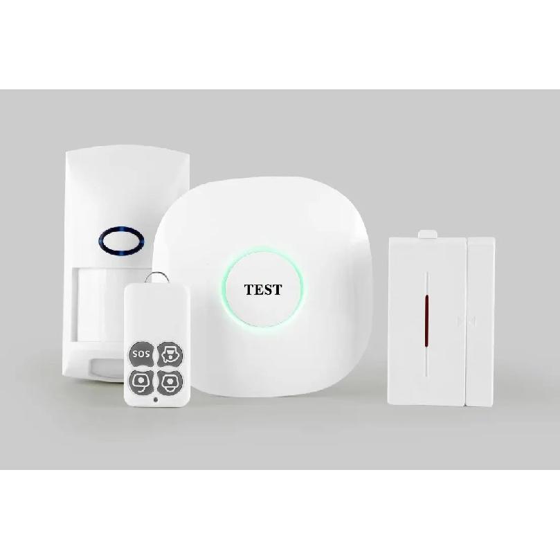 433Mhz Wireless GSM Alarm System Home Security Alarm Kit With PIR Motion Detector Door Contact
