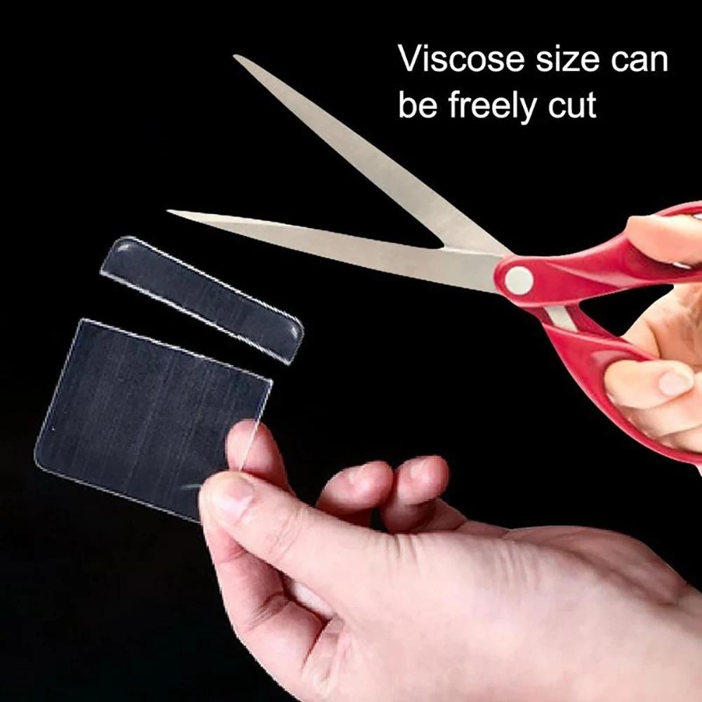 Super Strong Double Sided Adhesive Tape Reusable Nano Traceless Wall Stickers for Bathroom Kitchen Transparent Waterproof Tapes