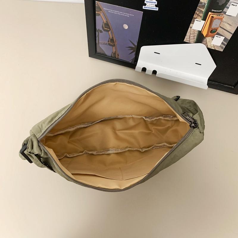 Нейлоновая сумка-хобо женская легкая сумка для мобильного телефона мужская сумка через — фото 8