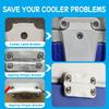 1 Set Metal Screws Included Latch Replacement Set Hinge and Latch Kit  Igloo Coolers