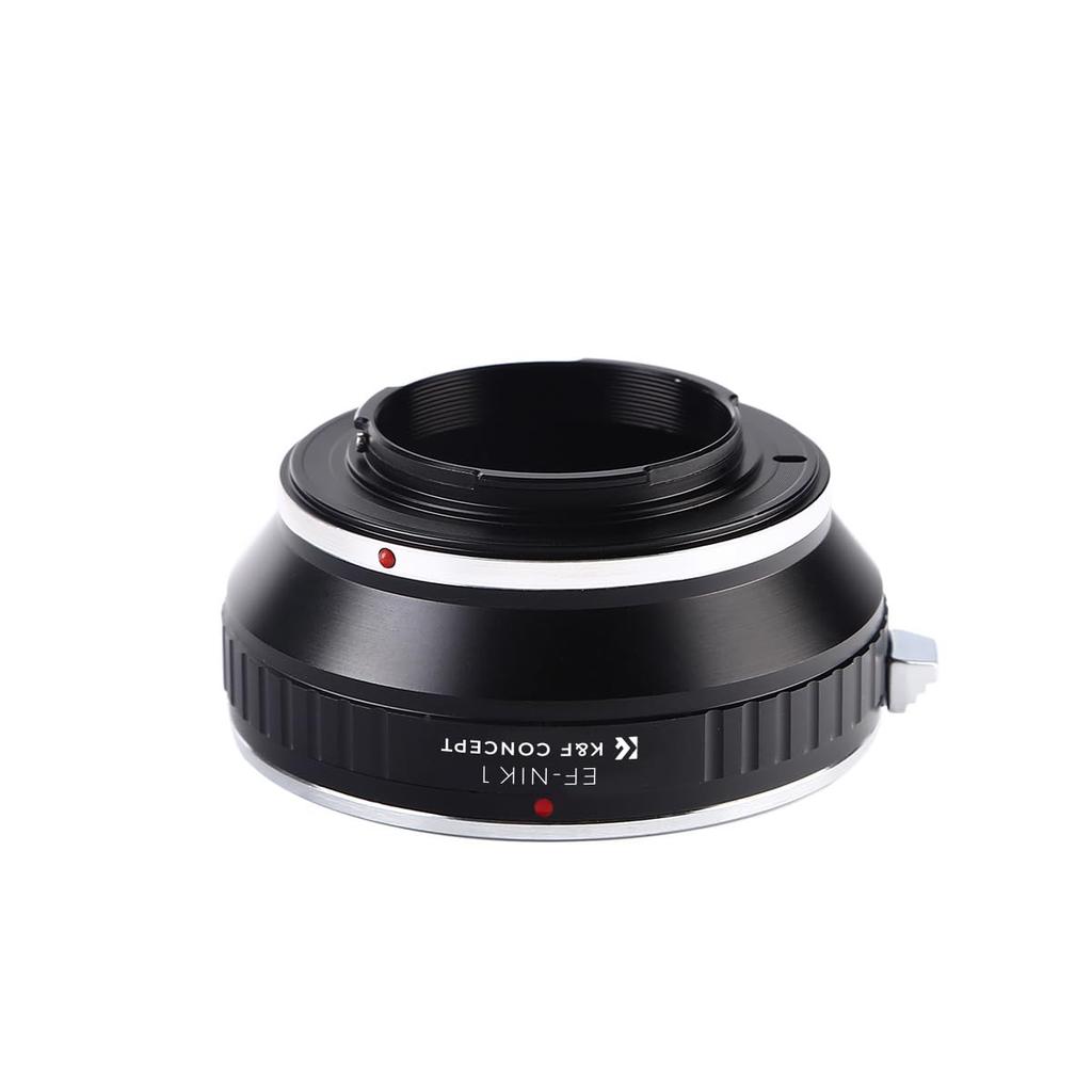 Concept Mount Adapter EOS Lens Compatible with Nikon 1 Camera Canon EF Mount Lens Conversion for Nikon 1 Camera Nikon 1 Camera Lens Adapter