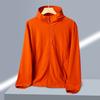 1011 new summer cool ice silk sunscreen clothing women's hooded UV protection sunscreen clothing men's upf10 + skin clothing