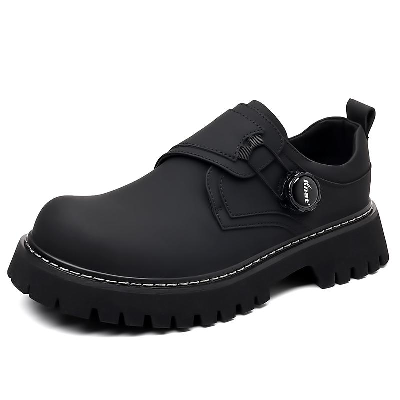 Fashion New Handmade Leather Casual Men Shoes Design Sneakers Man Breathable Leather Shoes Men Outdoor Sneakers