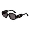 Dior Bobby R2U Round Sunglasses Unisex Sunglasses Black BOBYR2UXR-10A0