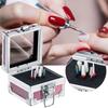 25 Slots Nail Art Grinding Head Bit Holder Displaying Storage Box Nail Drill Bits Holder Container Stand Display Rack