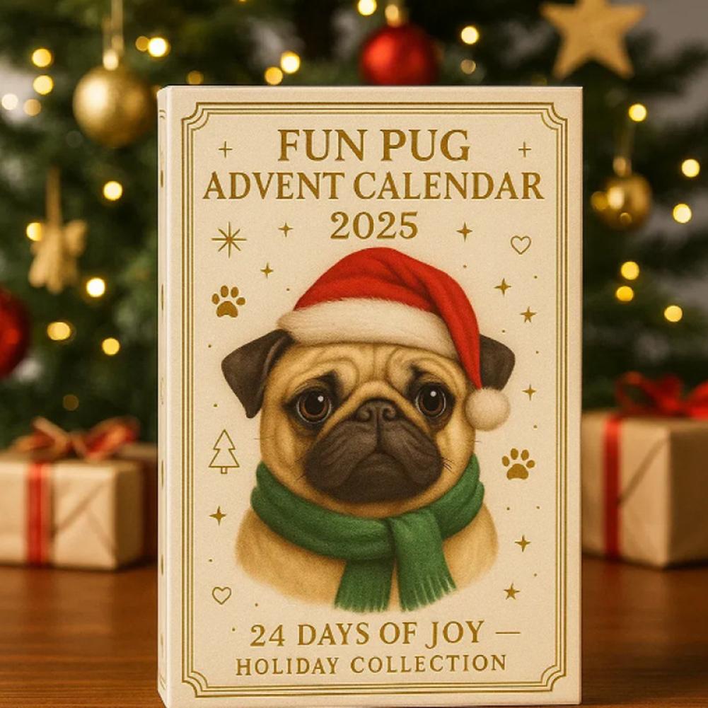 Funny Pug Xmas Tree Decorations Acrylic Adorable Tree Decor For Christmas Tree Decoration