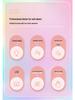 New 220W Rhinestone Smart Induction Nail Lamp with 33 Crystal Beads, Dual Light Source for Fast Nail Curing (White)