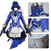 Genshin Impact Focalors Cosplay Costume Fontaine God Of Justice Blue Uniform Outfit Vision Hat Hydro Game Girls Women Role Play