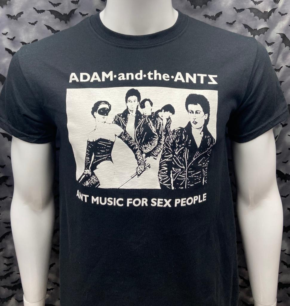 Maglietta Adam and the Ants Post Punk New Wave Goth Dirk Indossa Maglietta con Calzini Bianchi Maglietta Unisex