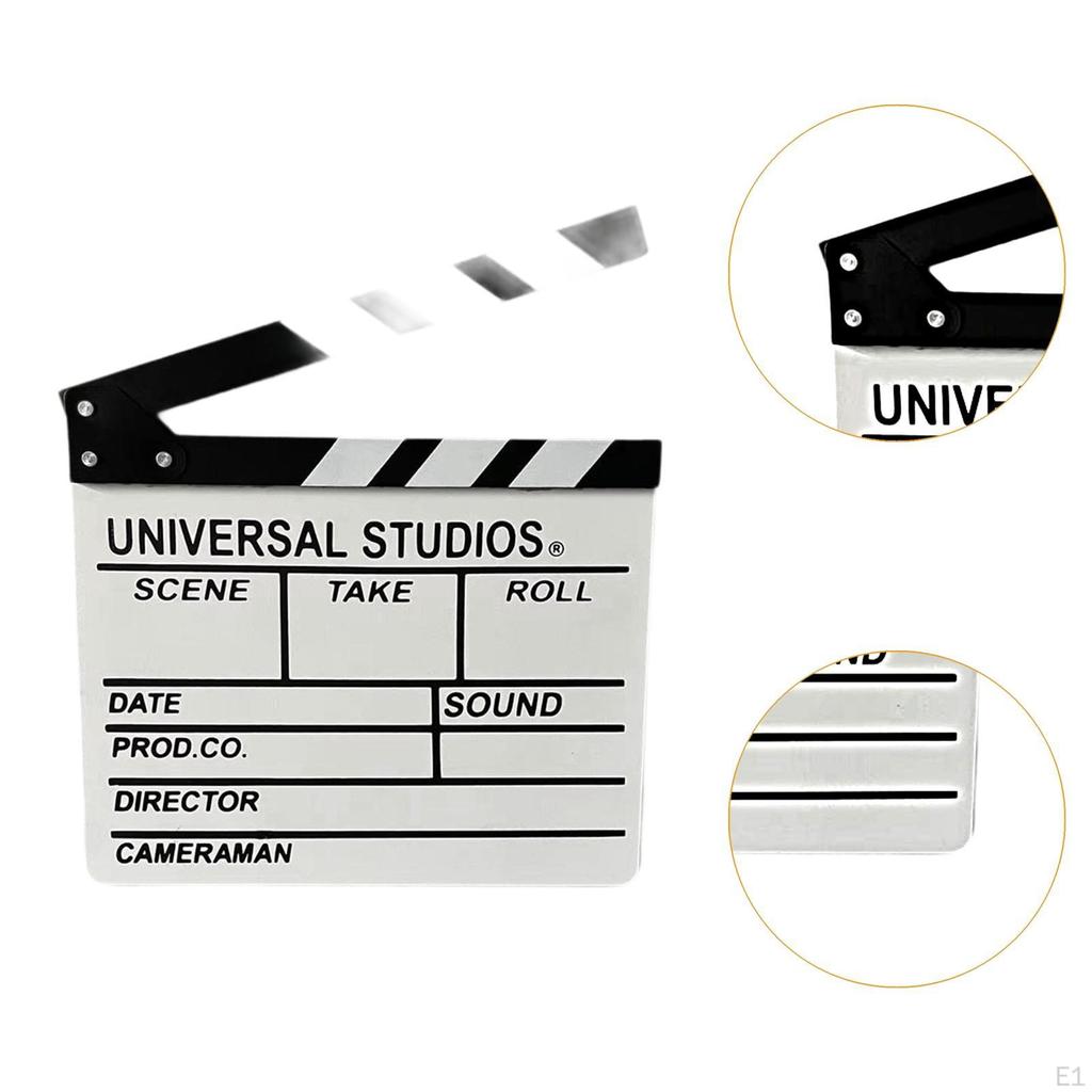 Film Film Clap Tabule Závěsná dekorace Doplňky Divadelní rekvizity Dekor