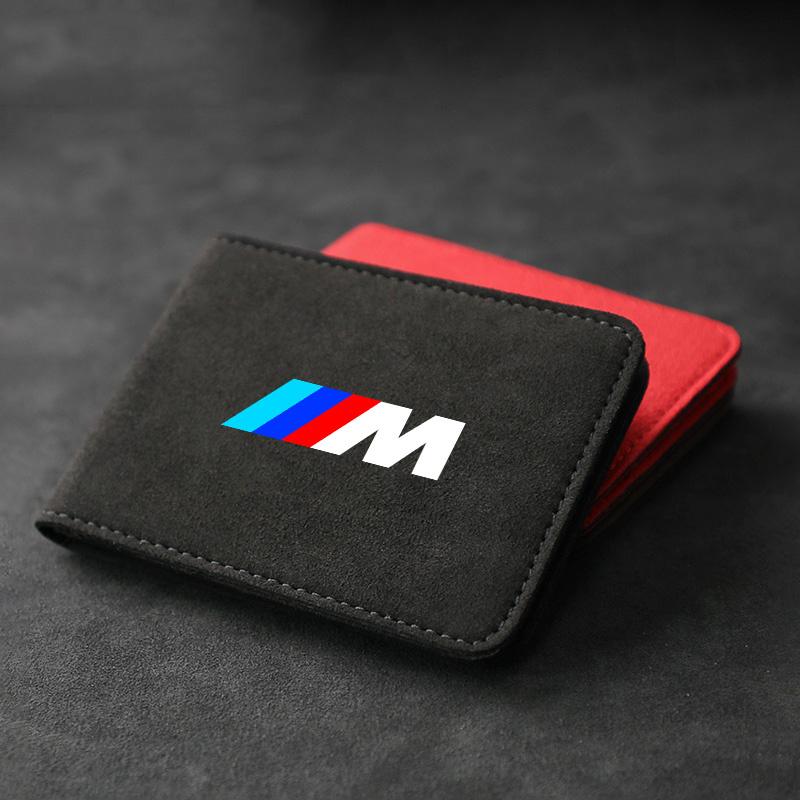 Car Driver License Bag Auto Driving Document Wallet For BMW M Performance E46 E90 E60 F30 F10 X1 X2 X3 X5 X4 X6 X7 G30 G20 G32 rvzc66