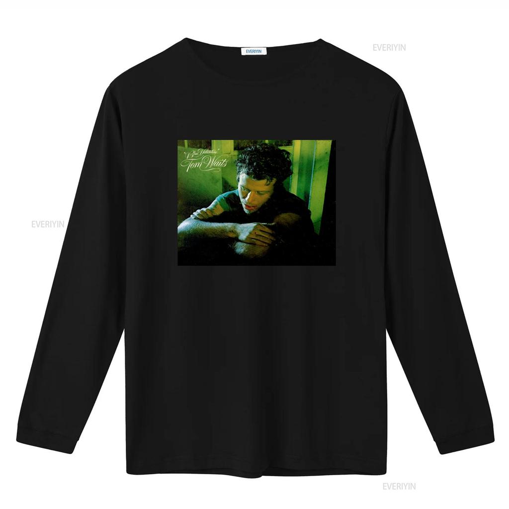 TOM WAITS Blue Valentine Vinyl CD Cover T Shirt Available in Small Medium Large XL Sizes vintage Washed Versatile Unisex