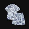 Boys' Summer 2023 Stylish Short-Sleeve Shirt and Suit Set - Trendy Cool Children's Clothing