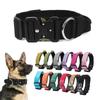Explosion-Proof & Pull-Resistant Tactical Dog Collar for Medium & Large Dogs.