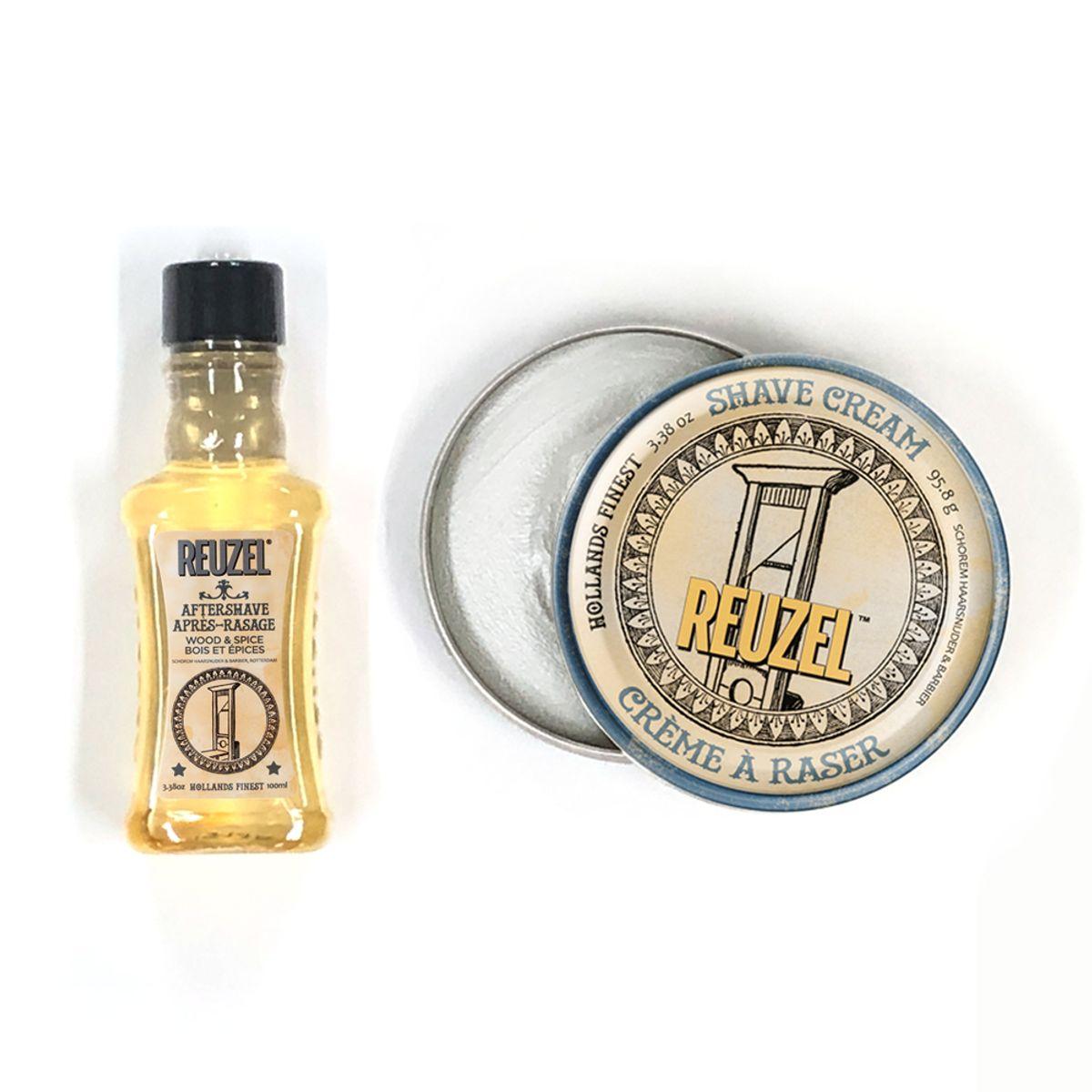 Aftershave Wood & Spice Skin 100ml + Shaving Cream 95g