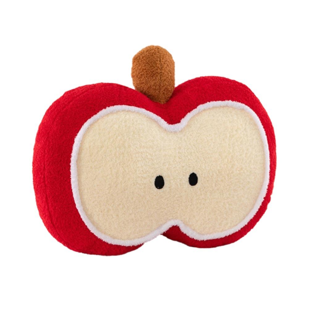 No Shedding Sliced Fruit Cushion Soft Throw Pillow Simple Waist Pillow Bedroom 15.75x11.81 in красный