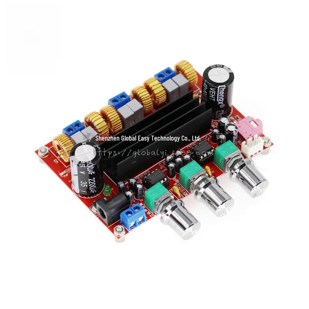 XH-M139 2.1 Channel TPA3116D2 Digital Amplifier Board, 12-24V, 2x50W+100W