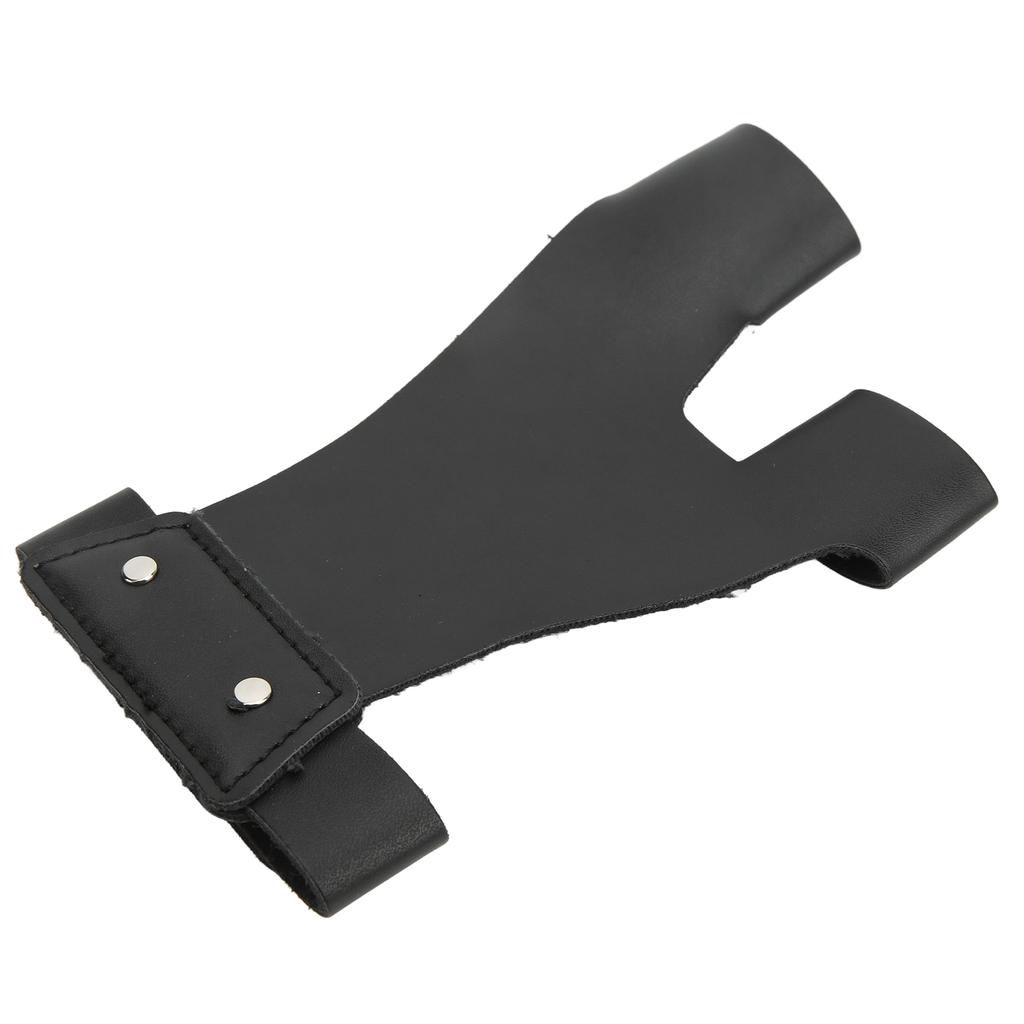 Bogenschießen Schutzhandschuh Leder Handschutz Bogen Schießhandschuh Traditioneller Typ für Linke Hand