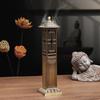 Chinese Style Pavilion Vertical Incense Burner Home Indoor Creative Zen Sandalwood 21cm Line Incense Holder Fragrance Ornaments 7