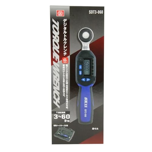 SK11 Digital Torque Wrench, 9.5mm Drive, 3-60Nm, SDT3-060