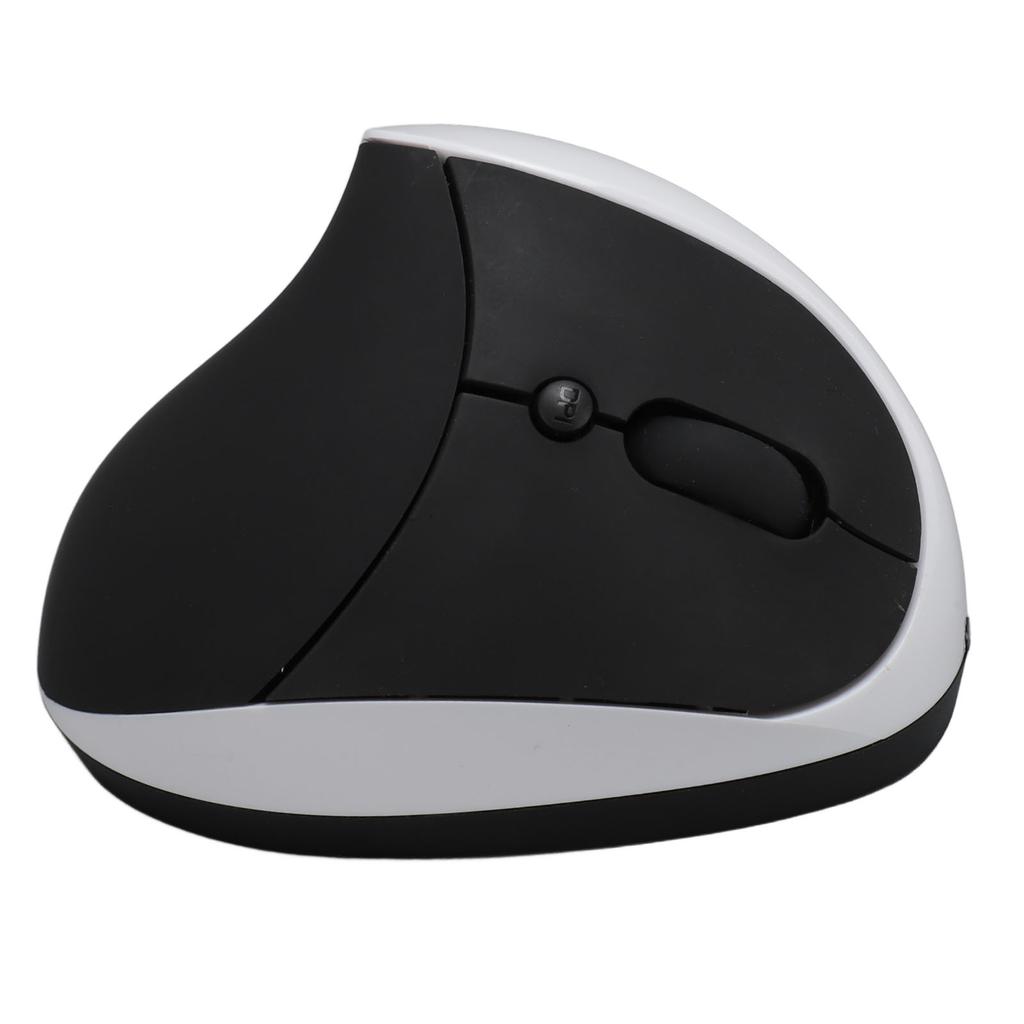 Right Handed Ergonomic Mouse Adjustable DPI 2.4G Wireless Vertical Mouse for PC Laptop Tablet White
