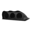 2 inch 52mm dash board dual Triple gauge pod black carbon Fiber color Gauge Pod Mount Holder