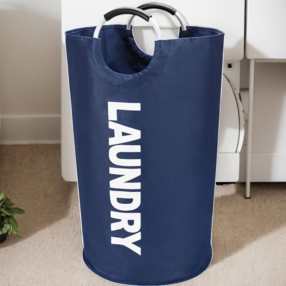 Contenitore per Bucato Sovradimensionato Borsa per Bucato con Manici Imbottiti, Cesto per Biancheria Robusto, Pieghevole per Comodo Stoccaggio, Cesti per Bucato