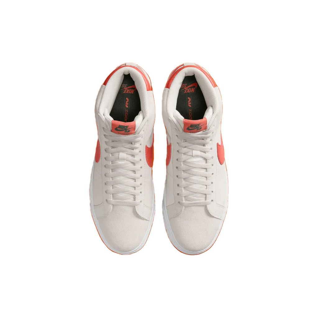 Nike Zoom Blazer Mid SB Phantom Cosmic Clay Herren Sneaker Cremeweiß Tannengrün FD0731-003