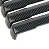 4x Carbon Fiber Look Exterior Side Door Handle Cover Trim For Toyota Tundra 2022