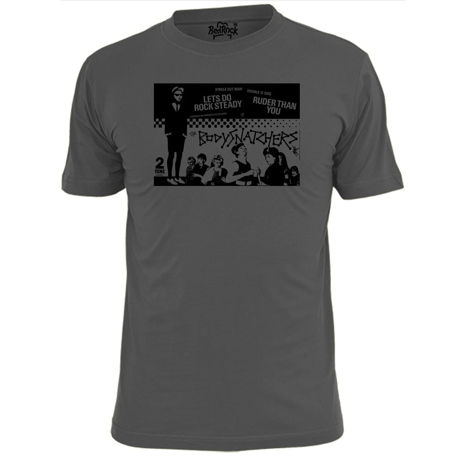 

Mens Lets Do Rock Steady Cover Ska 2 Tone T shirt The Bodysnatchers L