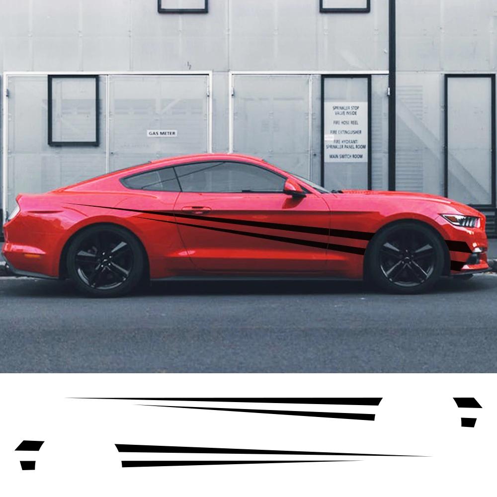 Car Body Long Stripe Vinyl Sticker Auto DIY Decoration Accessories For Suzuki Volvo Tesla Skoda VW Volkswagen Seat Subaru
