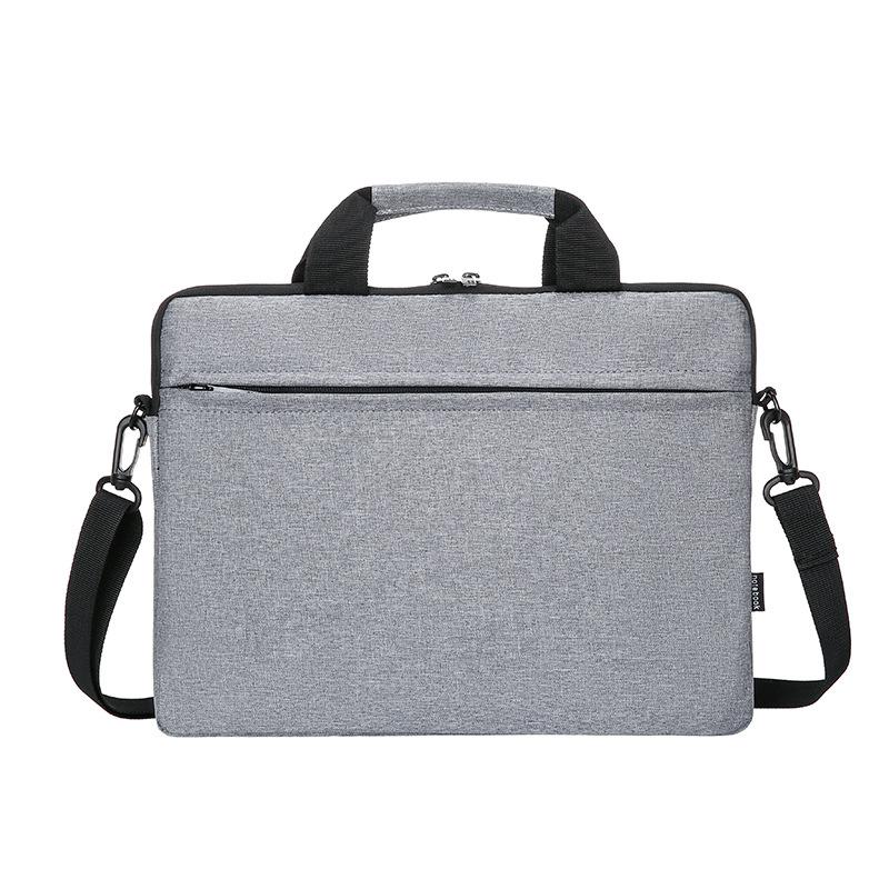 Laptop Bag, Minimalist File Bag, Messenger Briefcase, Wear-resistant and Earthquake-resistant Commuter Laptop Bag.