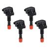 Ignition Coils for Honda Fit ZF1 GE6 GE7 GE8 Numbers and Set of 4 CR-Z (Part 30520-RB0-003 30520-RB0-S01) -