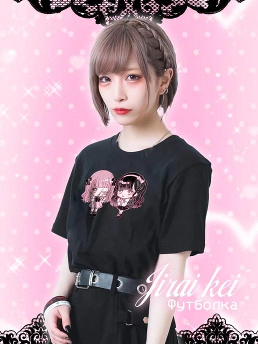 Jirai-kei style T-shirt 3XL