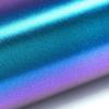 Chameleon Vinyl Wrap Matte Metallic Vehicle Film Purple to Blue Stretchable Air