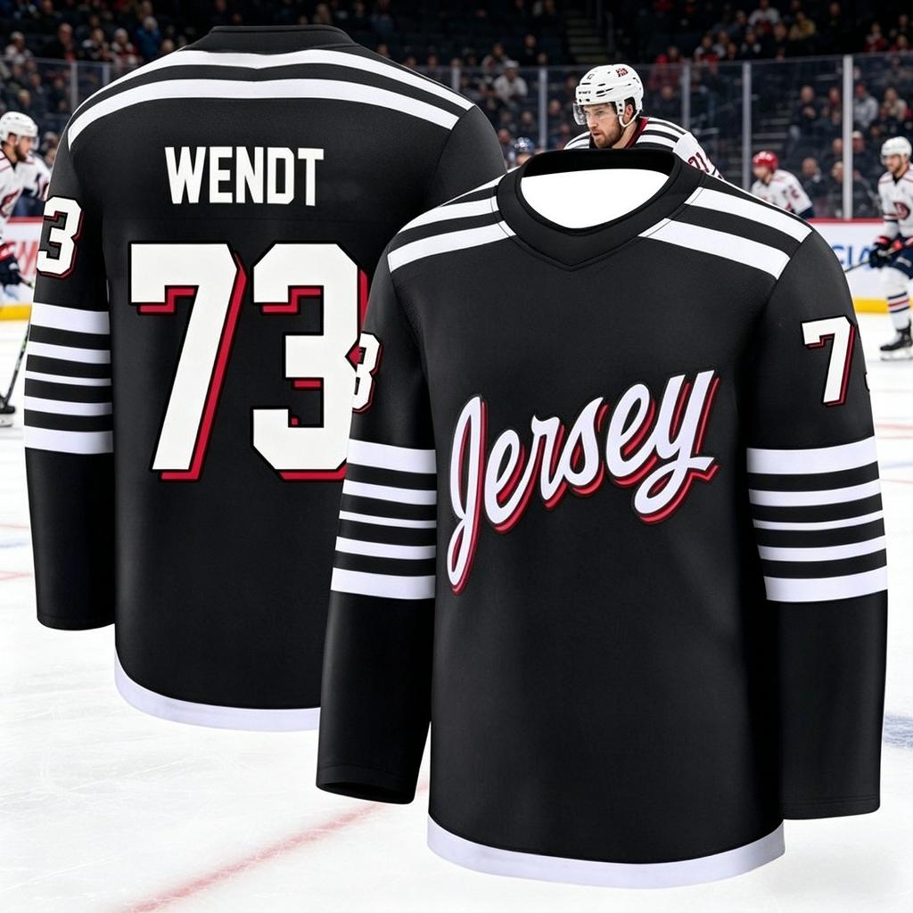2026 New Jersey Man's New Ice Hockey Training Suit - 3D Printed, Breathable, Moisture-wicking Long-sleeved Top Family
