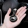 Gotische Metalen Schedel Knop Start Pookknop Universele Auto Drukknop Start Knop Cover voor Vrachtwagens Campers Boten, Gedurfde Bestuurdersaccessoire