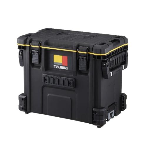 

Tajima Safe System Safe Toolbox TB-TBOX, large capacity (maximum load capacity 50 kg), 54 internal and external safe holders, stackable to prevent loa