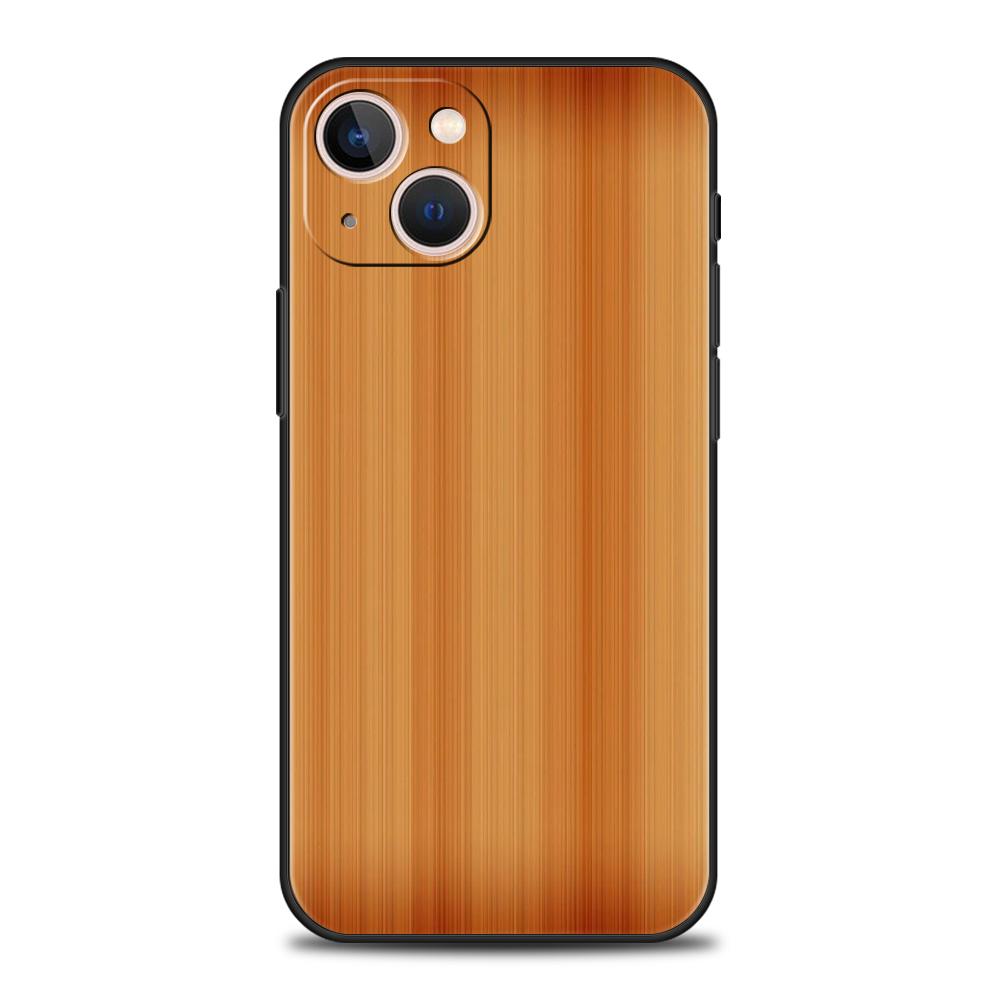Carved Wood Phone Case Cover for iPhone 16 15 14 13 12 Pro Max XR XS X 11 7 8 Plus Shockproof Silicone Soft Shell Capas Coque