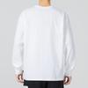 Nike Essential Sustainables Embroidered Logo Sport Casual Crew Neck Long Sleeve T-Shirt Men Tops White DO7391-100