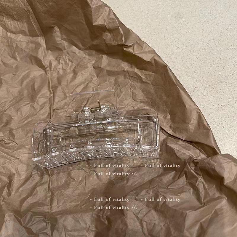 

Большая заколка для волос «Акула с жемчугом» — Заколка высокого класса для затылка (2022)