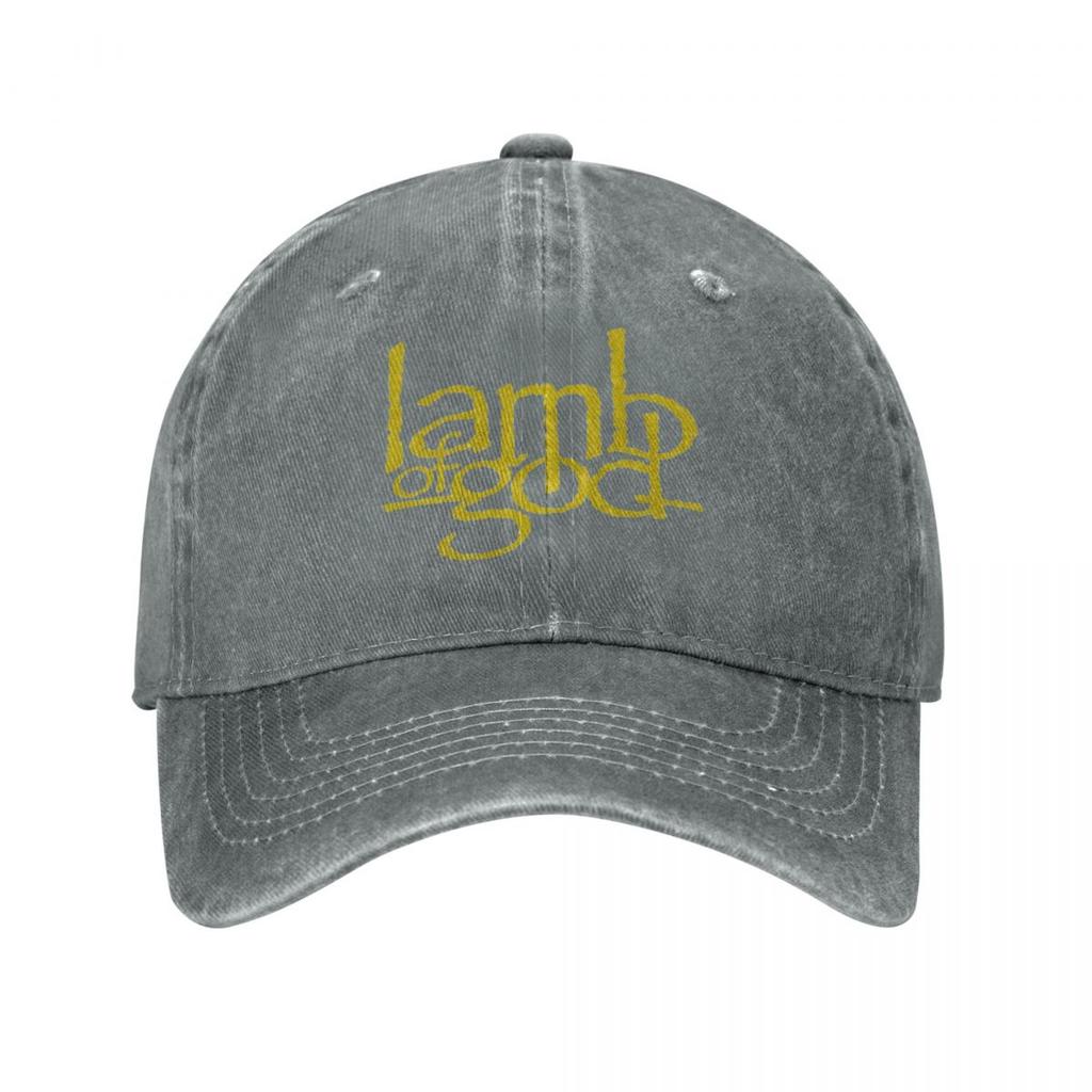 Lamb Of God Golden Men Women Baseball Caps Distressed Denim Caps Hat Vintage Outdoor Activities Snapback Hat