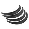 4pcs Flexible Fender Flares Wide Wheel Arches Splatter Guards Matte Black Universal Car Parts