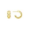 Earrings - LUXENTER - Rakhon - Metal Alloy - 18k Yellow Gold - Zirconium Oxide