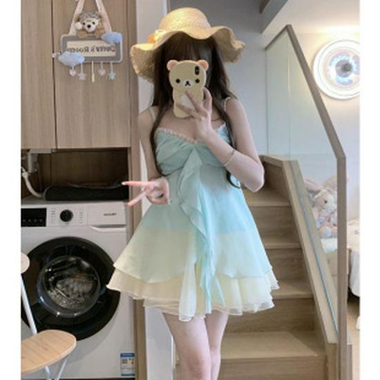 Korean Spicy Girl Sleeveless Halter Camisole Vest - Women's Slim Fit Summer Top with Beautiful Back Design